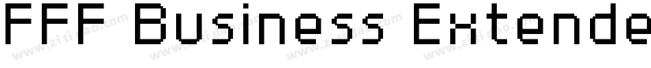FFF Business Extended字体转换